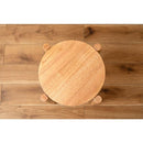 スツール 木製 椅子 おしゃれ 北欧 ナチュラル シンプル 背もたれなし スタッキング可能 重ねられる コンパクト 収納 玄関 リビング 腰掛け チェア 丸型 円形 【納期A】【azm-how-008】