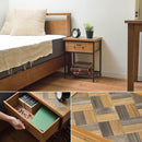 サイドテーブル 引き出し付き 取っ手つき おしゃれ テーブル ソファサイド ベッドサイド ナイトテーブル 収納棚 ラック ナチュラル カントリー デザイン 【納期A】【azm-hrn-180】