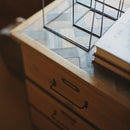 チェスト 3段 引き出し 棚 おしゃれ レトロ 北欧 【納期A】【azm-hrn-181】