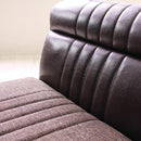 レザーソファ 合皮ソファ おしゃれ 高級感 ソファ ソファー おしゃれ 肘なし 肘掛けなし 【納期A】【azm-hs-160bra】