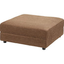 オットマン スツール 脚置き 腰掛け シンプル ブラウン 茶色 グレー 背もたれなし 正方形 96cm 【納期A】【azm-hs-441】