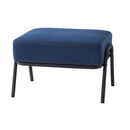 オットマン おしゃれ デニム調 スタイリッシュ インテリア 【納期A】【azm-hs-753】