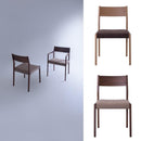 ダイニングチェア 1脚 北欧 木製 おしゃれ 肘なし 【納期A】【azm-jpc-121】