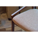 ダイニングチェア 1脚 肘掛けあり 北欧 木製 おしゃれ 【納期A】【azm-jpc-123】