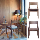 ダイニングチェア 1脚 肘掛けあり 北欧 木製 おしゃれ 【納期A】【azm-jpc-123】