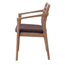 ダイニングチェア 1脚 肘付き 北欧 木製 おしゃれ 【納期A】【azm-jpc-124】