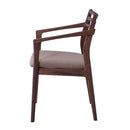 ダイニングチェア 1脚 肘付き 北欧 木製 おしゃれ 【納期A】【azm-jpc-124】