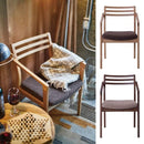 ダイニングチェア 1脚 肘付き 北欧 木製 おしゃれ 【納期A】【azm-jpc-124】