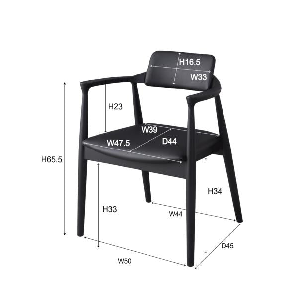ダイニングチェア 1脚 単品 北欧 モダン カントリー おしゃれ デザイン 椅子 デザイン ひじ掛け 肘付き 都会的 アーバン カーブ 湾曲 黒 ブラック グレー 【納期A】【azm-jpc-212】