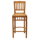カウンターチェア 椅子 天然木 木製 バーチェア バーカウンター チェアー 背もたれ 肘なし ひじ掛け無し 【納期A】【azm-jti-337】