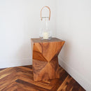 サイドテーブル ウッドスツール 椅子 物置き台 飾り台 天然木製 インテリア おしゃれ 北欧 アメリカン ナチュラル テーブル リビング 寝室 玄関 エントランス 【納期A】【azm-jw-104】