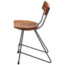 ウッドチェアー 木製 黒 ブラック 脚 フレーム 椅子 チェア スタイリッシュ モダン インテリア おしゃれ かっこいい ダイニング リビング 北欧 カントリー調 【納期A】【azm-jw-108】