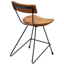 ウッドチェアー 木製 黒 ブラック 脚 フレーム 椅子 チェア スタイリッシュ モダン インテリア おしゃれ かっこいい ダイニング リビング 北欧 カントリー調 【納期A】【azm-jw-108】