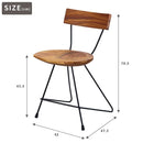 ウッドチェアー 木製 黒 ブラック 脚 フレーム 椅子 チェア スタイリッシュ モダン インテリア おしゃれ かっこいい ダイニング リビング 北欧 カントリー調 【納期A】【azm-jw-108】