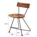 ウッドチェアー 木製 黒 ブラック 脚 フレーム 椅子 チェア スタイリッシュ モダン インテリア おしゃれ かっこいい ダイニング リビング 北欧 カントリー調 【納期A】【azm-jw-108】