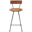 カウンターチェア おしゃれ デザイナーズ 椅子 バーチェア ナチュラル カントリー スタイリッシュ 木製 かっこいい スリム 背もたれ キッチンカウンター向け 【納期A】【azm-jw-109】