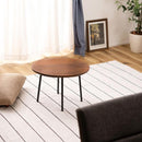 リビングテーブル 円 丸 センターテーブル ローテーブル ラウンドテーブル 直径 幅60cm 高さ 約40cm おしゃれ 北欧 木製 シンプル カントリー カフェ風 【納期A】【azm-jw-115】