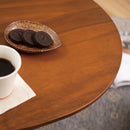リビングテーブル 円 丸 センターテーブル ローテーブル ラウンドテーブル 直径 幅60cm 高さ 約40cm おしゃれ 北欧 木製 シンプル カントリー カフェ風 【納期A】【azm-jw-115】