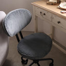 デスクチェア 椅子 オフィスチェア ワークチェア キャスター付き ひじ掛けなし 肘なし レトロ おしゃれ 昇降 高さ変更 【納期B】【azm-kgi-109】