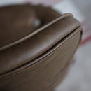 デスクチェア 椅子 オフィスチェア ワークチェア キャスター付き ひじ掛けなし 肘なし レトロ おしゃれ 昇降 高さ変更 【納期B】【azm-kgi-109】