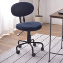 デスクチェア 椅子 オフィスチェア ワークチェア キャスター付き ひじ掛けなし 肘なし レトロ おしゃれ 昇降 高さ変更 【納期B】【azm-kgi-109】