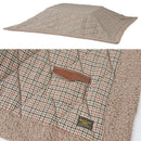 薄掛けコタツ布団 長方形 裏地 フリース素材 速乾性 こたつ布団 薄掛け布団 チェック柄 カジュアル おしゃれ 【納期B】【azm-kk-128】