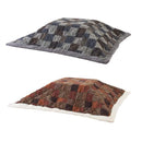 こたつ掛布団 薄掛けタイプ 正方形 こたつ布団 レトロ 継ぎはぎ風 デザイン おしゃれ 昔風 掛け布団 【納期B】【azm-kk-133】