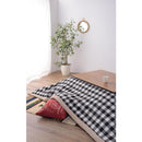 こたつ掛け布団 190×230cm 長方形 レッド 赤 薄掛け コタツ掛け布団 こたつ布団 掛布団 おしゃれ アメリカン カジュアル 洋風 和風 こたつテーブル別売り 【納期B】【azm-kk-154】