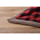 こたつ掛け布団 190×230cm 長方形 レッド 赤 薄掛け コタツ掛け布団 こたつ布団 掛布団 おしゃれ アメリカン カジュアル 洋風 和風 こたつテーブル別売り 【納期B】【azm-kk-154】