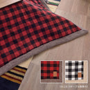 こたつ掛け布団 190×230cm 長方形 レッド 赤 薄掛け コタツ掛け布団 こたつ布団 掛布団 おしゃれ アメリカン カジュアル 洋風 和風 こたつテーブル別売り 【納期B】【azm-kk-154】