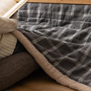 こたつ掛け布団 190×230cm 長方形 薄掛け コタツ掛け布団 こたつ布団 コタツ布団 掛布団 おしゃれ カジュアル アメリカン チェック柄 こたつテーブル別売り 【納期B】【azm-kk-156】