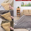 コタツ布団 薄掛け 正方形 190×190cm こたつ布団 こたつ掛け布団 コタツ掛け布団 撥水加工 おしゃれ 肌触り 気持ちいい 【納期B】【azm-kk-161】