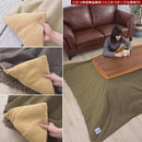 コタツ布団 薄掛け 長方形 190×230cm こたつ布団 こたつ掛け布団 コタツ掛け布団 撥水加工 おしゃれ 肌触り 気持ちいい 【納期B】【azm-kk-162】