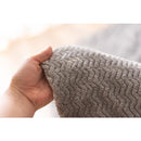 こたつ掛け布団 190×190cm 正方形 フリース 素材 薄掛け コタツ掛布団 ヘリンボーン柄 モダン カジュアル 西海岸 おしゃれ 洋風 和風 こたつテーブル別売り 【納期B】【azm-kk-163】