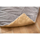 こたつ掛け布団 190×190cm 正方形 フリース 素材 薄掛け コタツ掛布団 ヘリンボーン柄 モダン カジュアル 西海岸 おしゃれ 洋風 和風 こたつテーブル別売り 【納期B】【azm-kk-163】