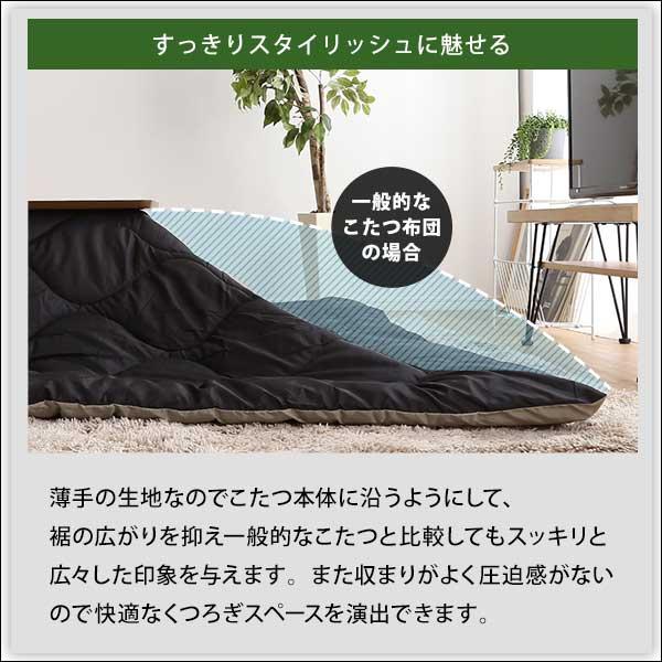 コタツ布団 長方形 190×230cm キルティング リバーシブル こたつ布団 こたつ掛け布団 コタツ掛布団 撥水 洗える ブランケット ミリタリー ライナージャケット風 【納期B】【azm-kk-168】