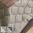 コタツ布団 長方形 190×230cm キルティング リバーシブル こたつ布団 こたつ掛け布団 コタツ掛布団 撥水 洗える ブランケット ミリタリー ライナージャケット風 【納期B】【azm-kk-168】