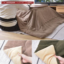 コタツ布団 正方形 190×190cm さらさら ふわふわ 気持ちいい こたつ布団 こたつ掛け布団 コタツ掛け布団 おしゃれ 肌触り 【納期B】【azm-kk-169】