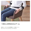 ダイニングチェア 北欧 おしゃれ デザイン ダイニングチェアー 椅子 天然木 脚 布地 ファブリック ソフトレザー 座面 完成品 ブルー 青 ブラウン 茶色 グレー 【納期A】【azm-krm-010】