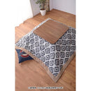 リビングテーブル こたつ 北欧 ナチュラル シンプル おしゃれ 75×75 【納期A】【azm-kt-107】