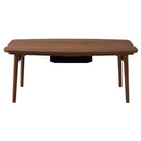 こたつ テーブル 折れ脚 折り畳み 天然木製 ひとり暮らし コンパクト 90×50cm 【納期A】【azm-kt-111】