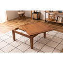 こたつ 75×75cm コタツテーブル テーブルのみ シンプル 家具調 ナチュラル 北欧 カントリー デスク 正方形 石英管ヒーター 300W 中間スイッチ付き 使いやすい 【納期A】【azm-kt-115】