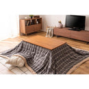 こたつ 長方形 105×60cm コタツテーブル テーブルのみ シンプル ナチュラル 北欧 石英管ヒーター ローテーブル センターテーブル リビング 家具調 木製 天然木 【納期A】【azm-kt-116】