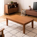 こたつ 長方形 105×60cm コタツテーブル テーブルのみ シンプル ナチュラル 北欧 石英管ヒーター ローテーブル センターテーブル リビング 家具調 木製 天然木 【納期A】【azm-kt-116】