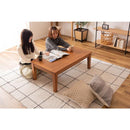 こたつ 長方形 105×60cm コタツテーブル テーブルのみ シンプル ナチュラル 北欧 石英管ヒーター ローテーブル センターテーブル リビング 家具調 木製 天然木 【納期A】【azm-kt-116】