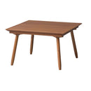 こたつ コタツ テーブル 単品 60×60cm 正方形 センターテーブル ローテーブル リビング 天然木製 石英管 ヒーター 250W シンプル コンパクト ひとり暮らし 【納期A】【azm-kt-211】