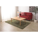 こたつ コタツ 薄型 フラットヒーター 105×75cm 長方形 天然木製 センターテーブル リビングテーブル こたつテーブル コタツ 机 シンプル おしゃれ カジュアル 【納期A】【azm-kt-303】