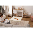 こたつ コタツ テーブル 猫脚 ヨーロピアン ガーリー 女の子 姫系 ロマンチック 正方形 70×70cm 白 ホワイト おしゃれ ローテーブル センターテーブル リビング 【納期B】【azm-kt-411】