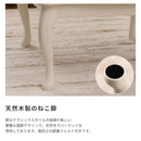 こたつ コタツ テーブル 猫脚 ヨーロピアン ガーリー 女の子 姫系 ロマンチック 長方形 白 ホワイト おしゃれ ロー センターテーブル リビング 100×60cm 【納期B】【azm-kt-412】