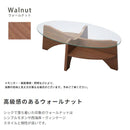 オーバルテーブル 円形 天板 ガラステーブル 楕円形 テーブル ローテーブル ガラス天板 センターテーブル 【納期A】【azm-le-454】